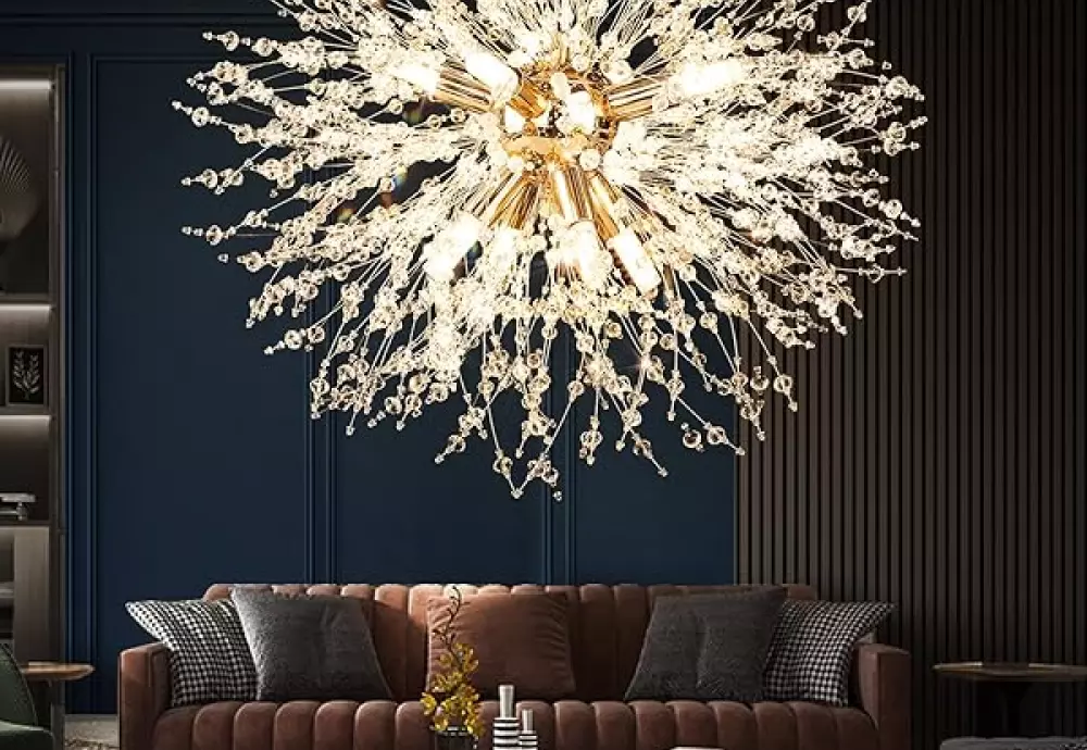 modern crystal chandelier dining room